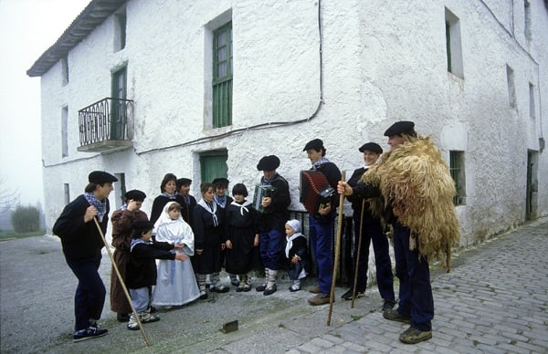 Weihnachten im Baskenland Olentzero